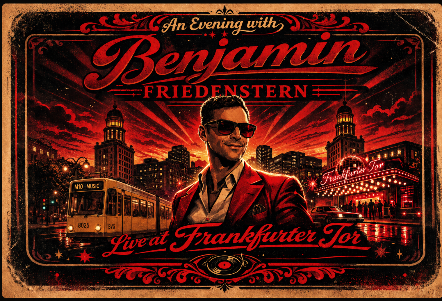 An Evening with Benjamin Friedenstern – Live at Frankfurter Tor